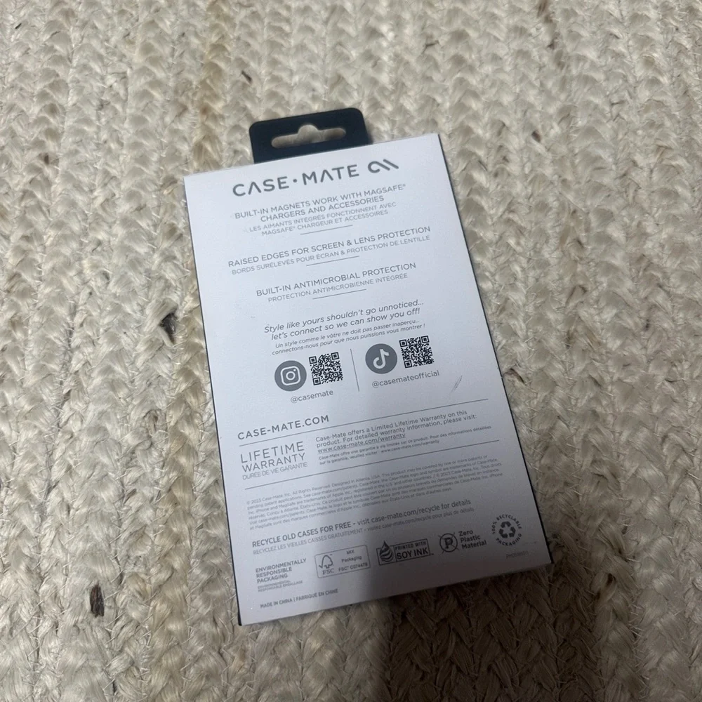 NEW Case-Mate Karat Gold/Marble Case for MagSafe for iPhone 15 Pro
